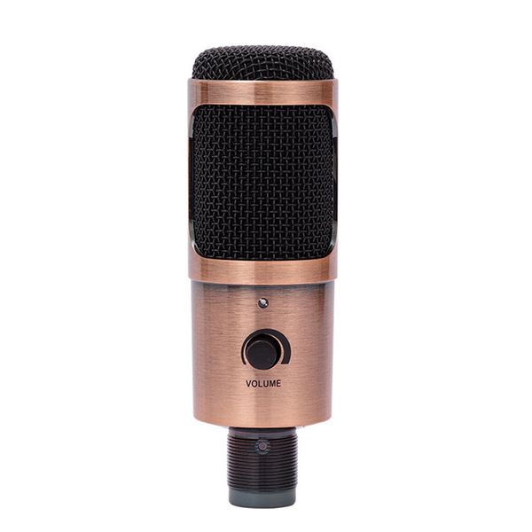 

professional usb condenser microphone computer microphone with volume adjusting for pc lapmac