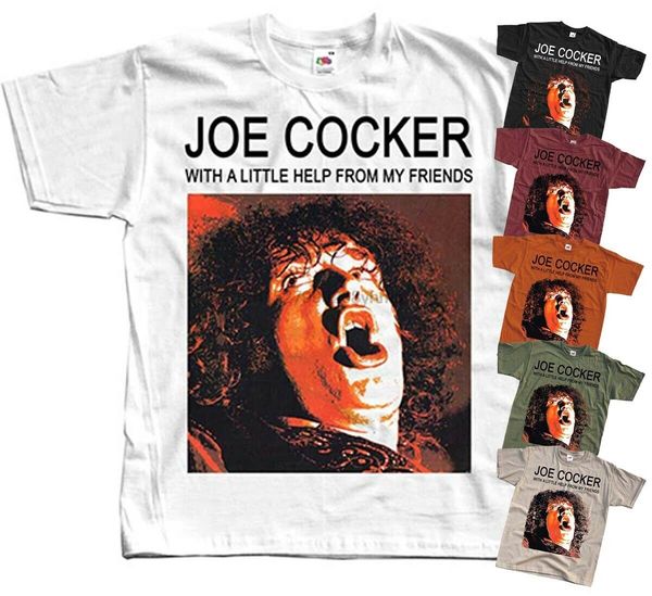 

джо кокер - с небольшой помощью моих друзей t-shirt (черный) все размер s-5xl