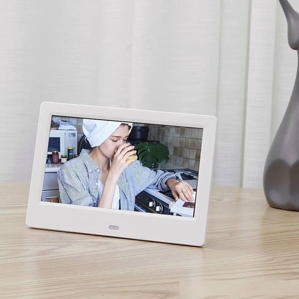 

7 inch screen digital p frames hd led backlight 1024*600 full function picture music video movie electronic album gift