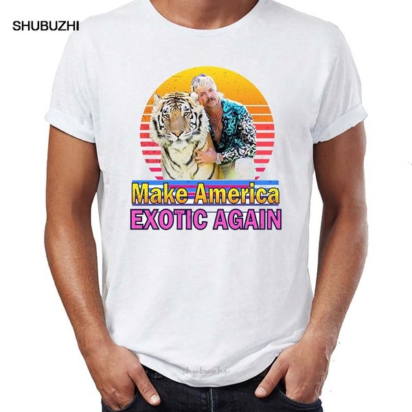 

men's t shirt tiger king joe exotic artwork art printed tee summer new cotton tshirt men summer fashion t-shirt euro size
