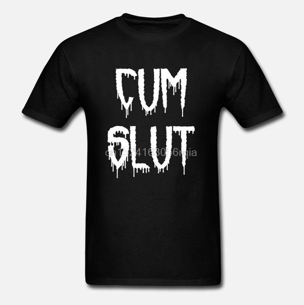 

cum slut t shirt funny rude offensive cool hen tee womens ladies gift