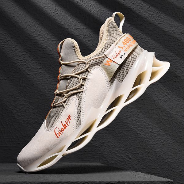 

bigsize46bladebouncemensneakersautumnoutdoorsbreathablesportsrunningshoesformansportusedontreadmillmensshoes, Black