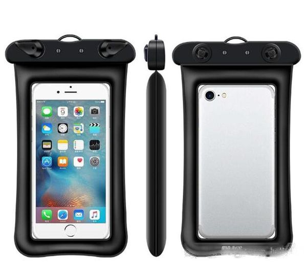 

selling pvc universal waterproof phone case bag cover for iphone xs touchscreen mobile phone waterproof underwater transparent pouch bag
