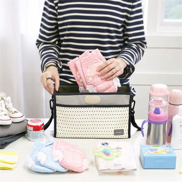 

baby stroller bag multi-purpose portable stroller storage organiser bag kids hanging waterproof hanging supplies