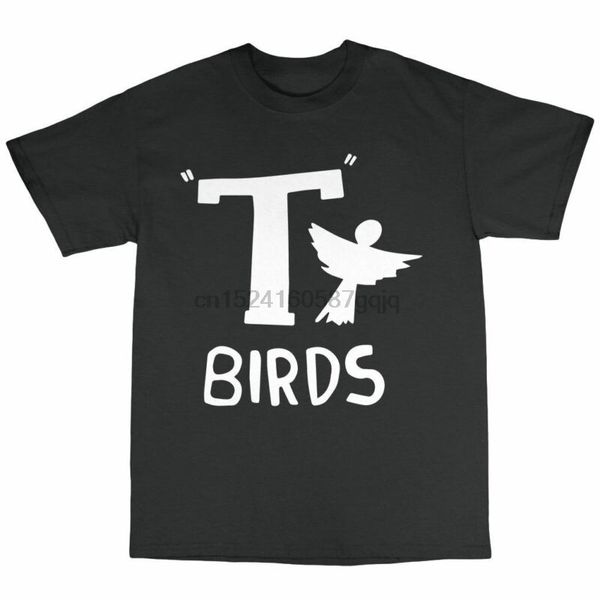 

t-birds t-shirt grease дэнни сукко джон траволта оливия ньютон джон