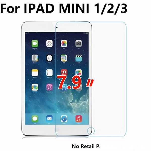 

7.9 screen protector for ipad mini 1 2 3 4 high transparency 0.33mm tempered glass 9h premiumtempered glass film