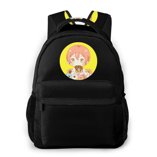 

lovelive_ donut rin new pattern knapsack lovelive teens books backpack
