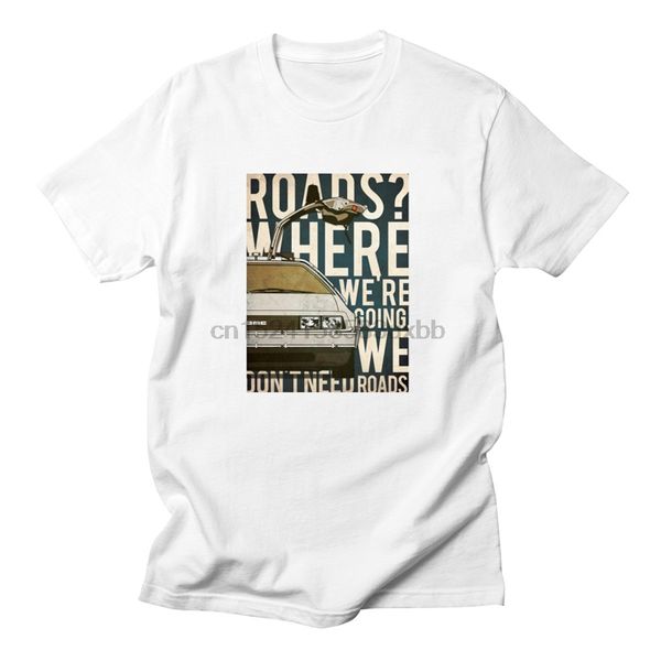 

back to the future letter o-neck t shirt men stephen king short sleeve funny print men t shirt summer for men