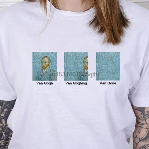 

van gogh van goghing van gone meme funny t shirt hipsters cute printed tee