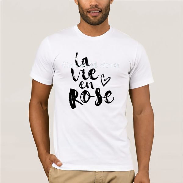 

la vie en rose t-shirt street men new