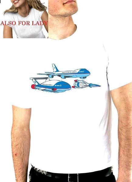 

brand new 2019 летняя мужская с коротким рукавом прохладный тенниска 292 air force one единый государственный planes vintage rock смешной am