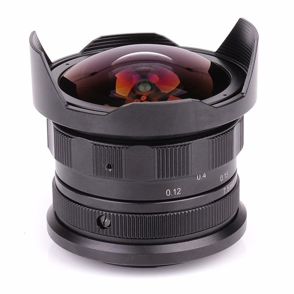 

aps-c 7.5mm f2.8 fish-eye super wide angle camera lens for fujifilm fx xt10 xt2
