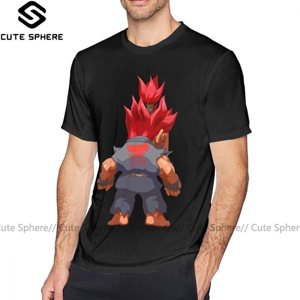 

akuma t shirt puzzle demon t-shirt print men tee shirt short sleeves funny oversized casual cotton tshirt