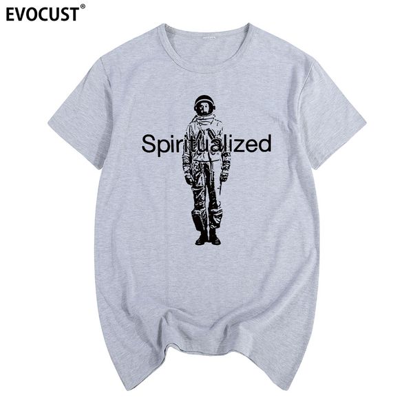 

spiritualized summer print t-shirt cotton men t shirt new women tee