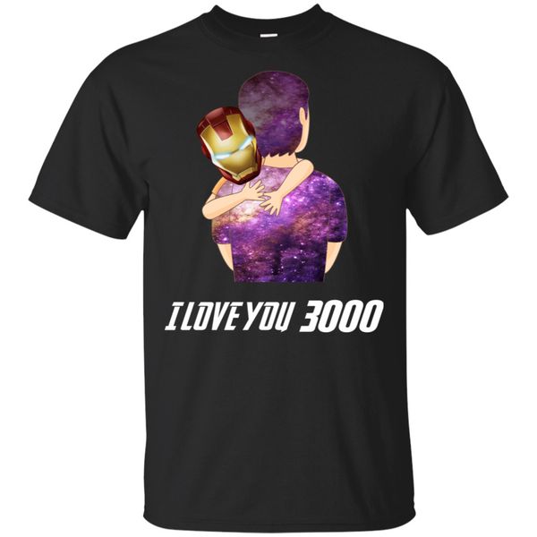 

я тебя люблю 3000 t-shirt подарки для отцов day to dad 2019 новой мода лето с коротким рукавом письма печати творческих футболки
