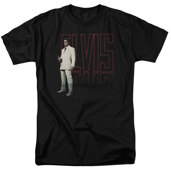 

elvis presley white suit licensed t-shirt all sizes