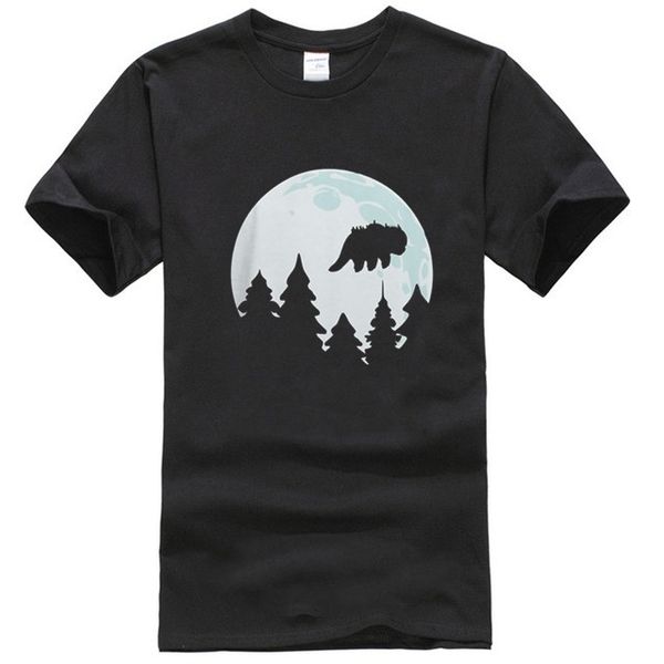 

summer appa yipyip flying by moonlight t shirt casual man short sleeve 100% cotton plus size t-shirt