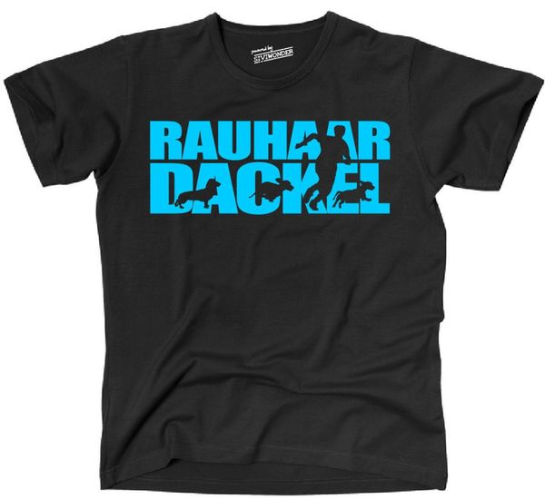 

2019 new men tee shirt ths t-shirt hunde hund rauhaardackel hundesport agility ths siviwonder summer t-shirt