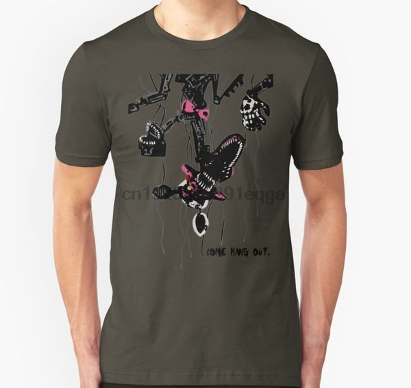 

men short sleeve tshirt fnaf 4 nightmare mangle t shirt t shirt women t-shirt