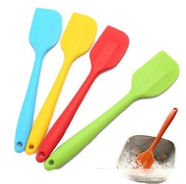 

wedding candy color silicone cake spatula batter scraper for snowflake cake tools