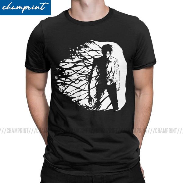 

высокий ajin kei нагаи t-shirt men crew neck чистый хлопок рубашка с коротким рукавом тис плюс размер топы