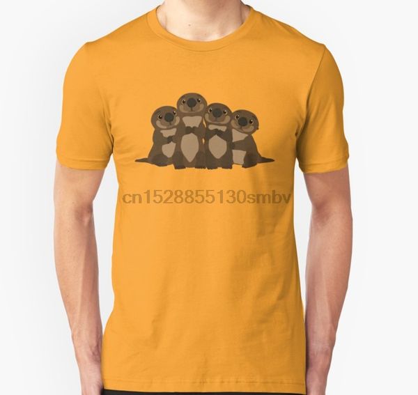 

men tshirt sea otters q t shirt women t-shirt tees top