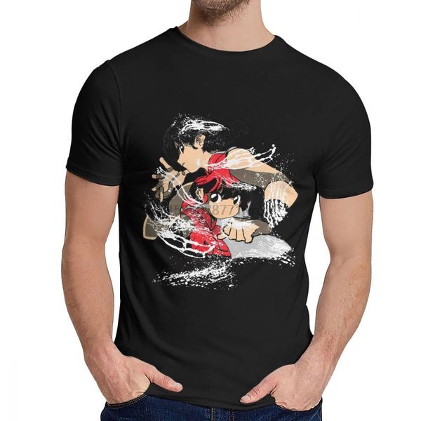 

ranma 1 2 camisa cartoon tee leisure round collar 3d print mens vintage organic cotton classic s-6xl t shirt