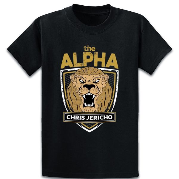 

крис aew alphar jericho футболка хлопок летний стиль шаблон s-5xl дизайнер смешной family anti-wrinkle рубашка