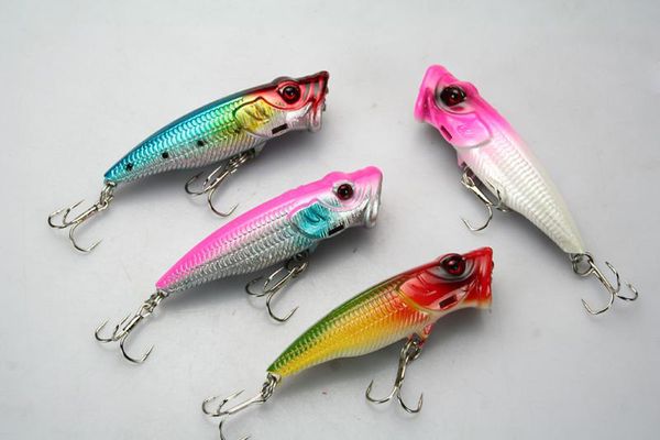 

fishing lures popper crankbait hooks 7.9g/6.5cm diving depth: ater