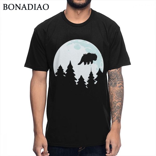 

summer appa yipyip flying by moonlight t shirt casual man short sleeve 100% cotton plus size t-shirt