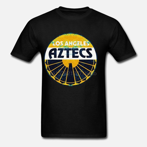 

printed men t shirt cotton o-neck tshirts la aztecs short-sleeve women t-shirt
