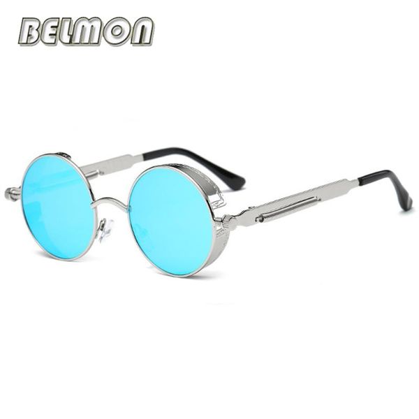 

sunglasses steampunk goggles men women round sun glasses for ladies retro circle vintage male female rs291, White;black
