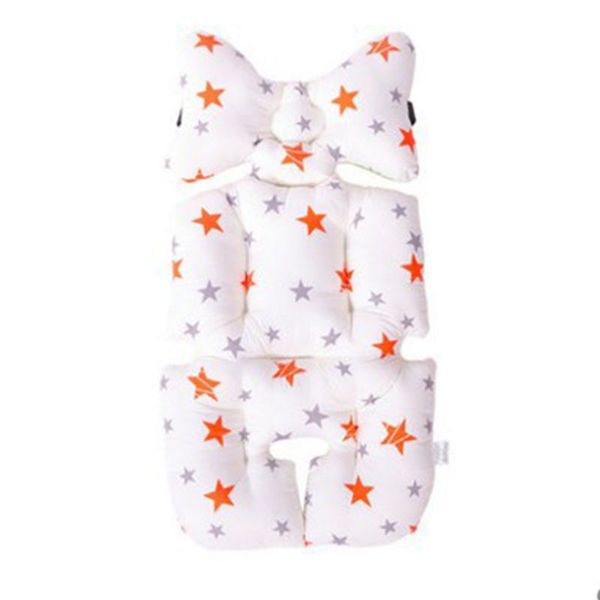 

newborn baby kid soft car seat stroller cushion pad mat head body support pillow p31b