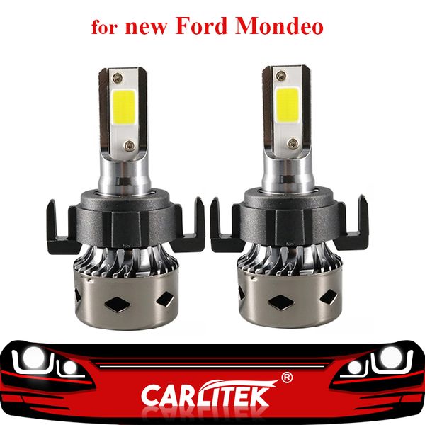 

carlitek h7 led no error for new mondeo 6000k 12v car headlight bulb with special socket 12000lm auto led headlamp