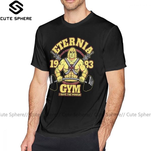 

he man t shirt eternia gym t-shirt 5x print tee shirt casual short sleeves awesome male cotton tshirt