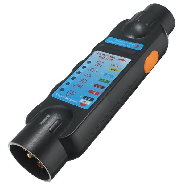 

12v 7pin car lights plug & socket cable circuit tester