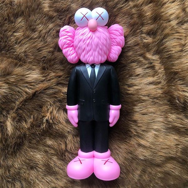 

38cm suit sesame street kaws originalfake companion figure with wear a suit 16inch kaws action figure model room decorations kids gift
