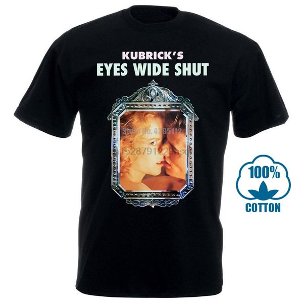 

eyes wide shut movie poster t shirt black all sizes men o-neck printed tee shirt