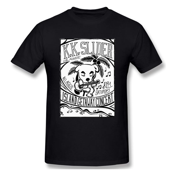 

kk slider beach concert men's t-shirt cotton pattern short summer sleeve animal crossing new horizons casual tshirt gift