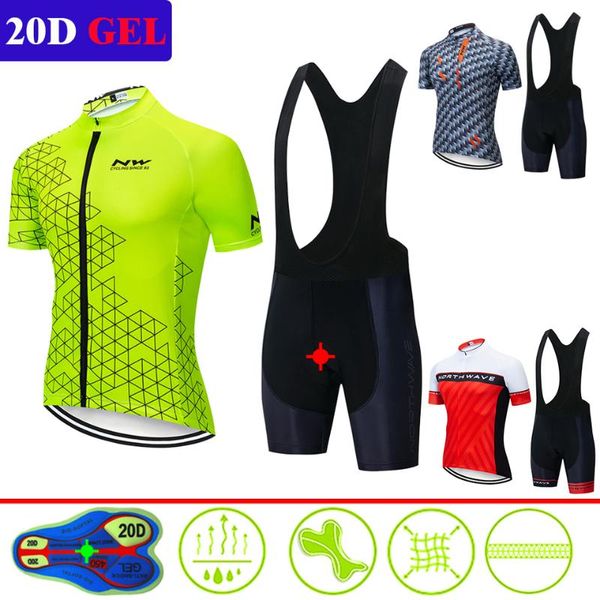 

2020 pro team northwave nw men bike racing cycling jersey set bike short sleeve sets bicycle clothes quick dry cycling clothing, Black;blue