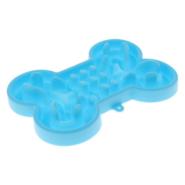 

interactive slow feeder dog cat bowl for fast eaters non-slip silicone anti-gulp
