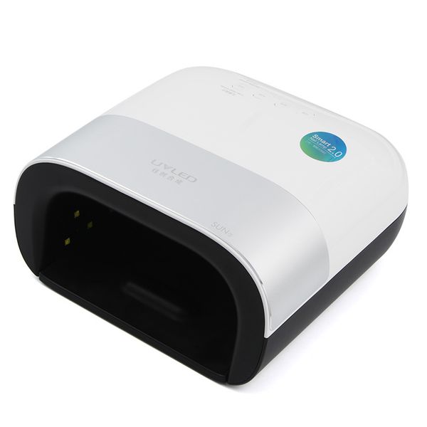

nail art equipment sun3 dryer smart 2.0 48w uv led lamp with timer memory invisible digital display drying machine senso, Silver