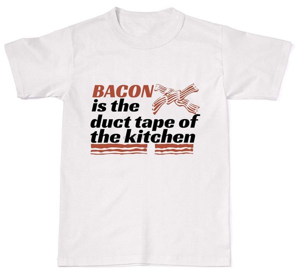 

2020 bacon is the duct tape of the kitchen funny mens womens cotton t-shirt t shirt
