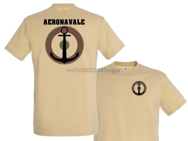 

new brand fashion clothing custom special print men aeronavale rafale basse visibilite sable pilote crew make t shirts
