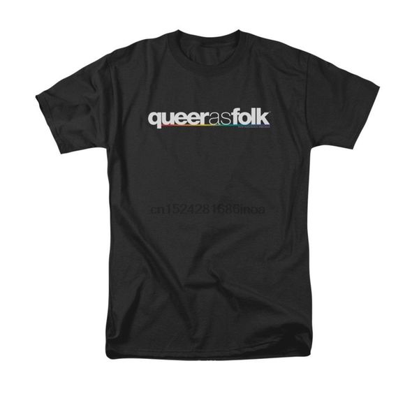 

queer as folk - logo t-shirt