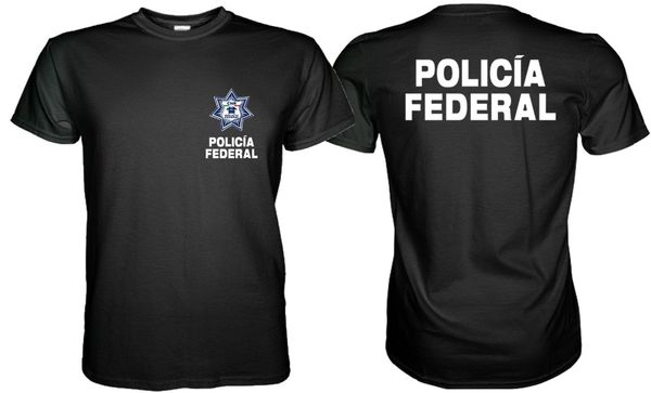 

new mexico police polic ia federal sicario t-shirt sz. 2019 new fashion design men brand in fashion cotton printed t shirts