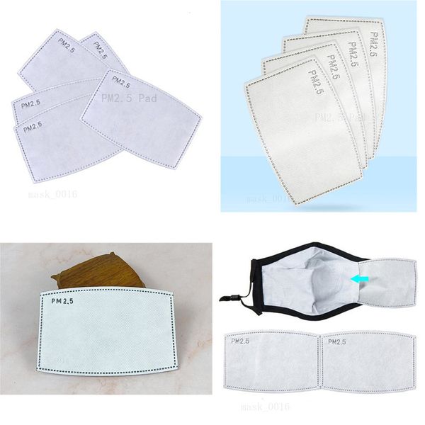 

одноразовые рм2,5 фильтр маски взрослый ребенок 5 слоев колодки вставьте mat активированный уголь заменяемое сек рм2,5 маска pm2.5 фильтра p