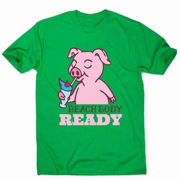 

beach body - men's funny premium t-shirt new trends tee shirt