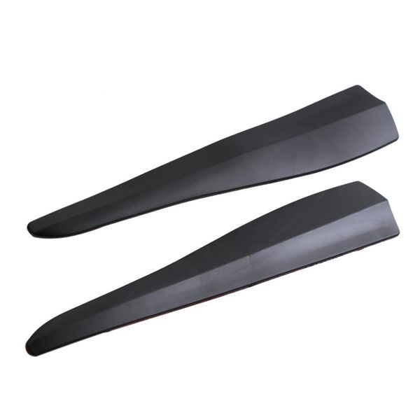 

1 pair universal car body bumper anti-collision protector strips 280mm black