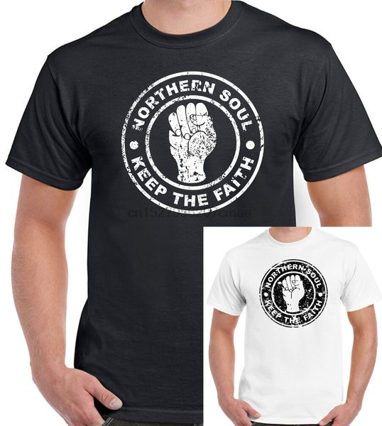 

distressed northern soul keep the faith mens music t-shirt dance motown mod(1